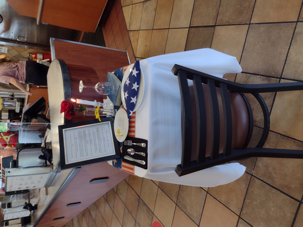 Chik-Fil-A Memorial Table for the Missing